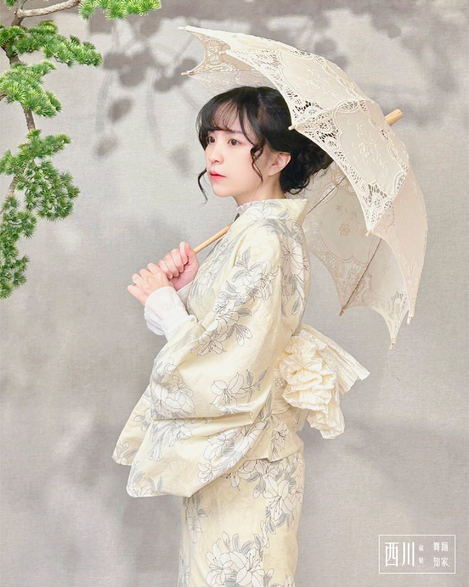 和洋蕾絲和服租借-西川淑敏舞踊知家Odori Tomoie