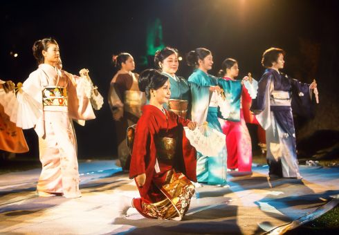 2020西川淑敏舞踊知家藝術日X洪易美術館「流光曳影」日本舞踊與台灣雕塑的時尚藝術派對